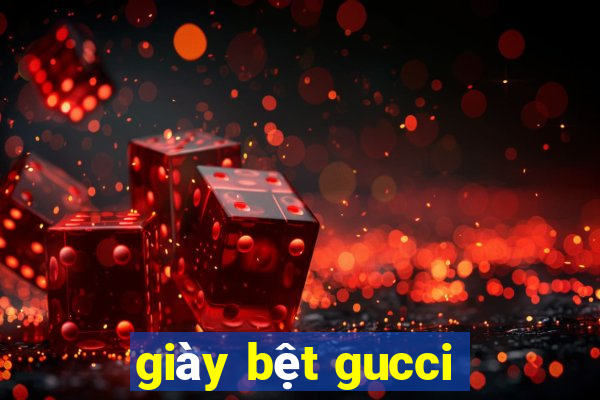 giày bệt gucci