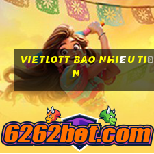 vietlott bao nhiêu tiền