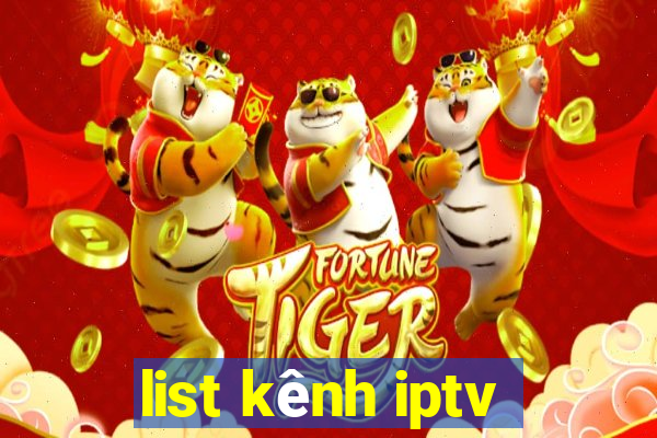 list kênh iptv