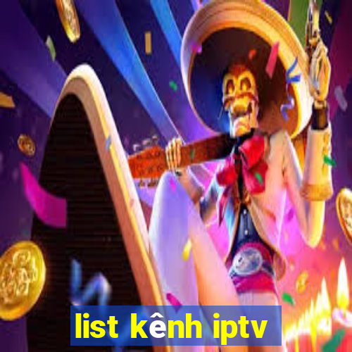 list kênh iptv