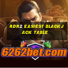 rdr2 easiest blackjack table