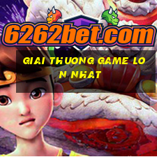 giai thuong game lon nhat