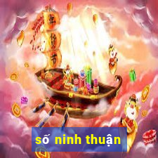 số ninh thuận