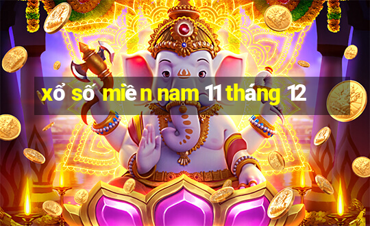 xổ số miền nam 11 tháng 12