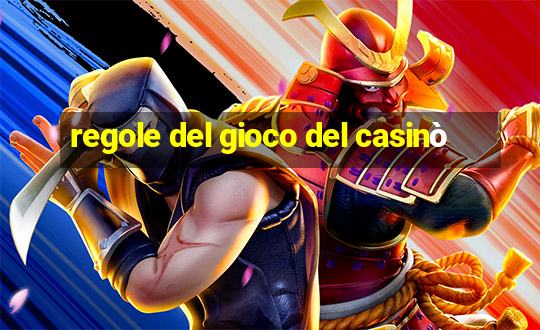 regole del gioco del casinò