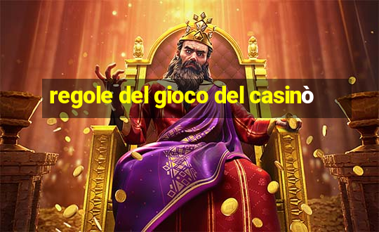 regole del gioco del casinò