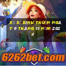 xổ số bình thuận ngày 9 tháng 11 năm 2024