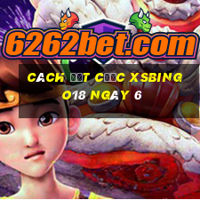 Cách đặt cược XSBINGO18 ngày 6