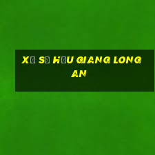 xổ số hậu giang long an