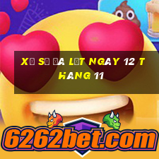 xổ số đà lạt ngày 12 tháng 11