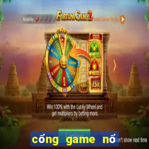 cổng game nổ hũ 86