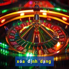 xóa định dạng trong word