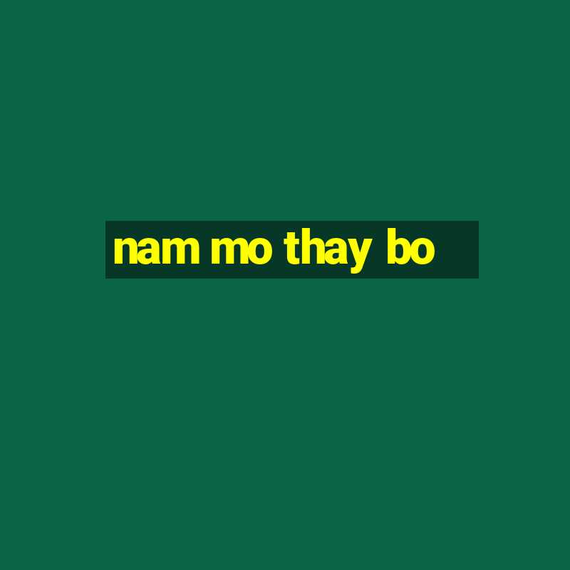 nam mo thay bo