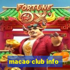 macao club info