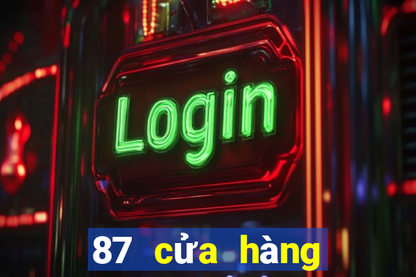 87 cửa hàng màu đổ bộ