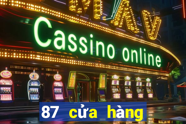 87 cửa hàng màu đổ bộ