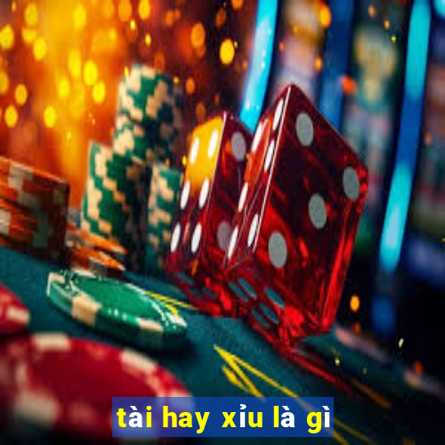 tài hay xỉu là gì