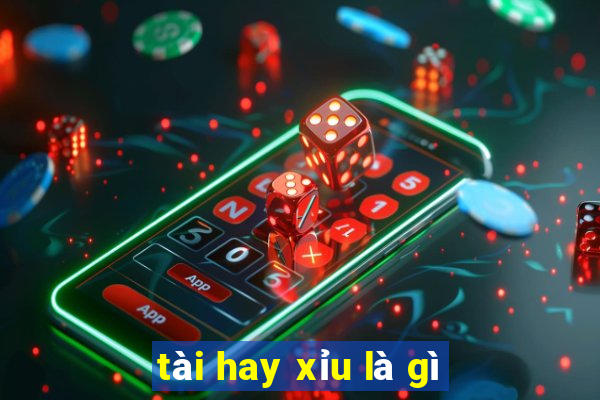 tài hay xỉu là gì