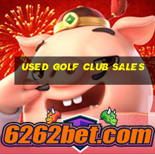 used golf club sales