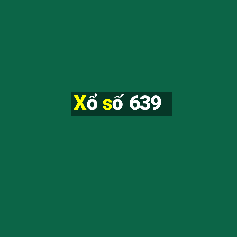 Xổ số 639