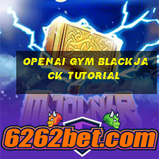 openai gym blackjack tutorial