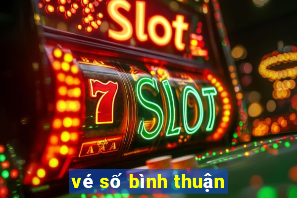 vé số bình thuận