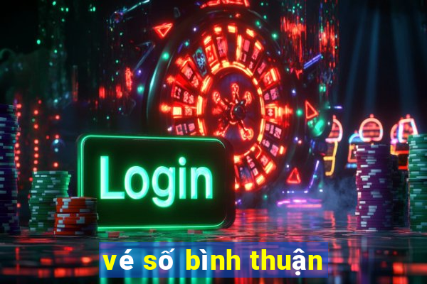 vé số bình thuận