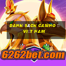 danh sách casino ở việt nam