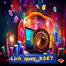 Lịch quay XSKT ngày 27