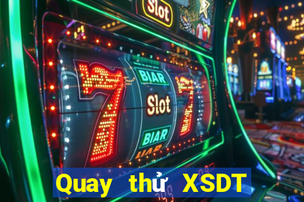 Quay thử XSDT 6x36 thứ tư