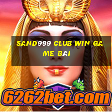 Sand999 Club Win Game Bài