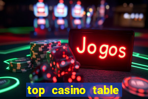 top casino table games online