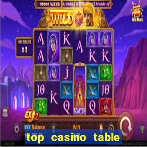 top casino table games online