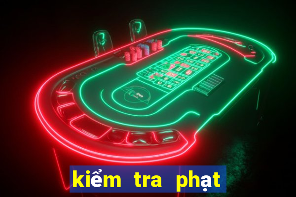 kiểm tra phạt nguội xe máy