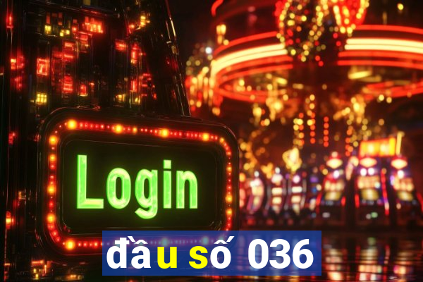 đầu số 036