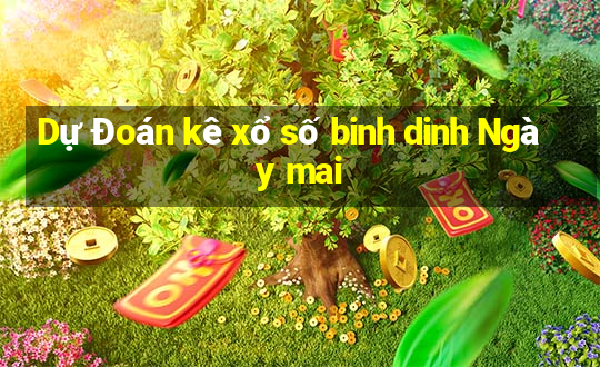 Dự Đoán kê xổ số binh dinh Ngày mai