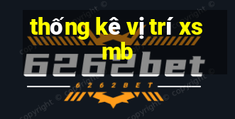 thống kê vị trí xsmb