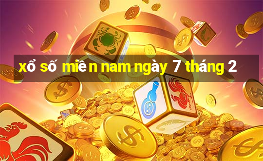 xổ số miền nam ngày 7 tháng 2