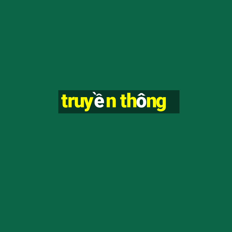 truyền thông