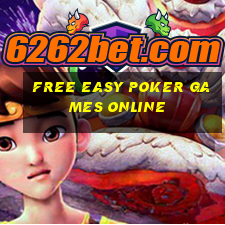 free easy poker games online