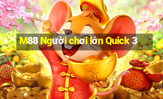 M88 Người chơi lớn Quick 3