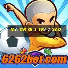 Mã QR giải trí 7 sao