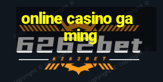 online casino gaming