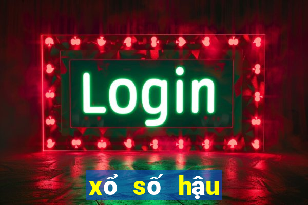 xổ số hậu giang 23 tháng 04