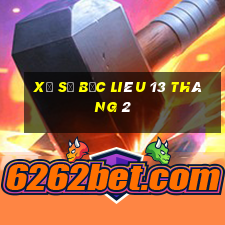 xổ số bạc liêu 13 tháng 2