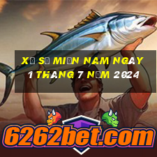 xổ số miền nam ngày 1 tháng 7 năm 2024