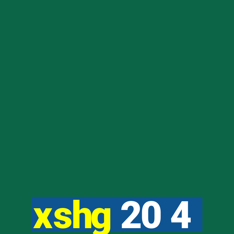 xshg 20 4