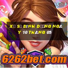 xổ số bình dương ngày 10 tháng 05