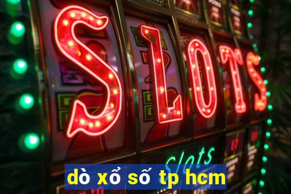 dò xổ số tp hcm