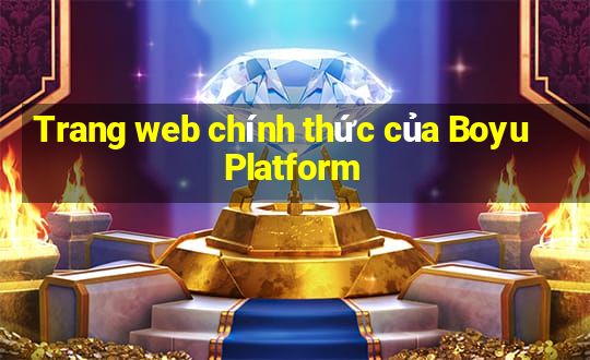 Trang web chính thức của Boyu Platform